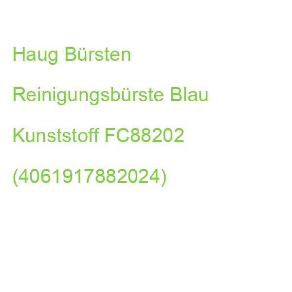 Haug Bürsten Reinigungsbürste Blau Kunststoff FC88202 (4061917882024)