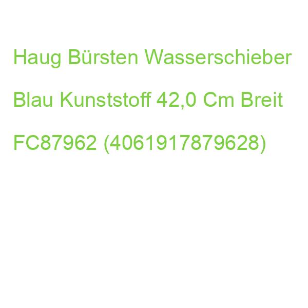 Haug Bürsten Wasserschieber Blau Kunststoff 42,0 Cm Breit FC87962 (4061917879628)