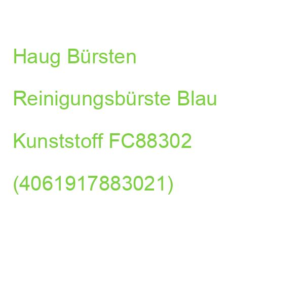 Haug Bürsten Reinigungsbürste Blau Kunststoff FC88302 (4061917883021)