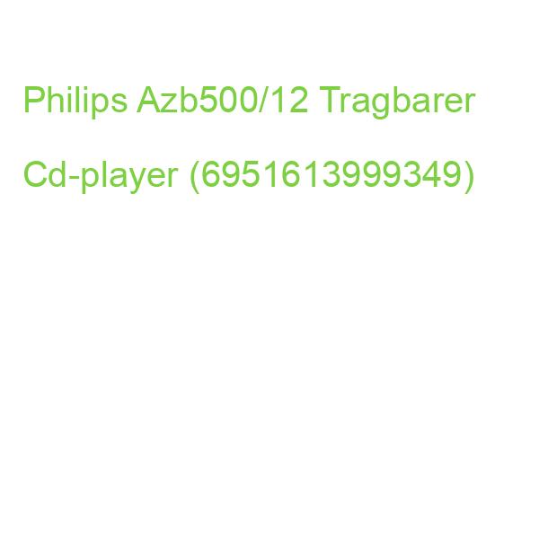 Philips Azb500/12 Tragbarer Cd-player (6951613999349)