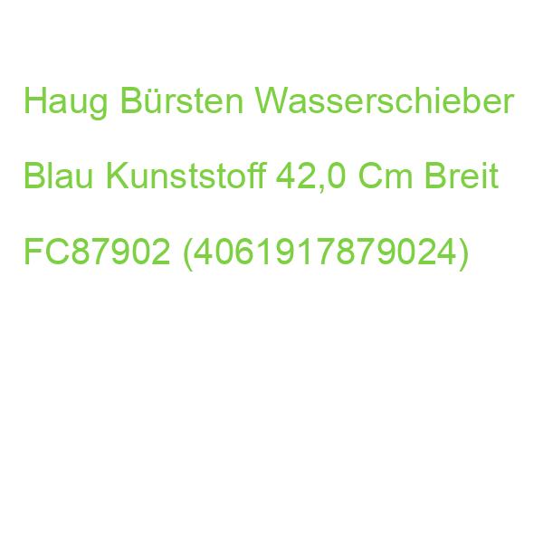 Haug Bürsten Wasserschieber Blau Kunststoff 42,0 Cm Breit FC87902 (4061917879024)