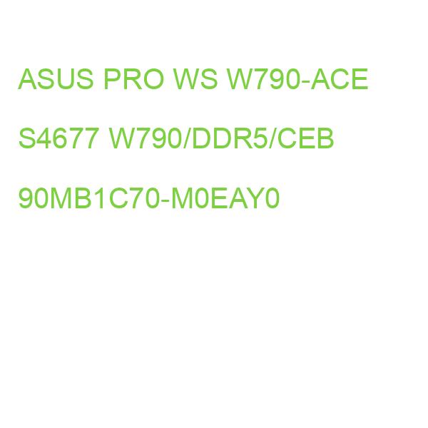ASUS PRO WS W790-ACE S4677 W790/DDR5/CEB 90MB1C70-M0EAY0