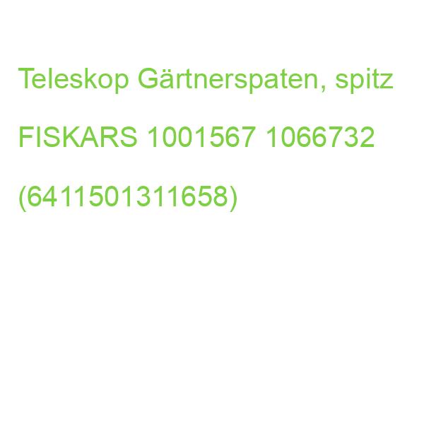 Teleskop Gärtnerspaten, spitz FISKARS 1066732 (6411501311658)