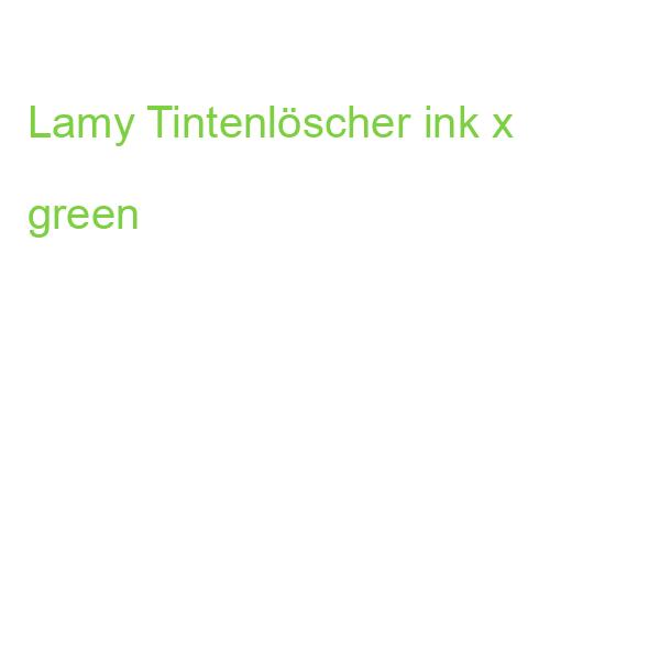 Lamy Tintenlöscher ink x green 2 Stück