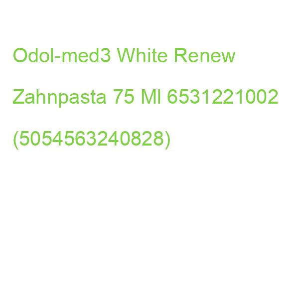 Odol-med3 White Renew Zahnpasta 75 Ml 6531221002 (5054563240828)