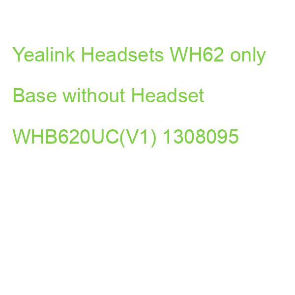Yealink Headsets WH62 only Base without Headset WHB620UC(V1) 1308095