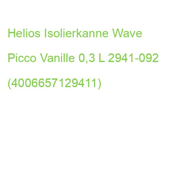 Helios Isolierkanne Wave Picco Vanille 300,0 Ml 2941-092 (4006657129411)