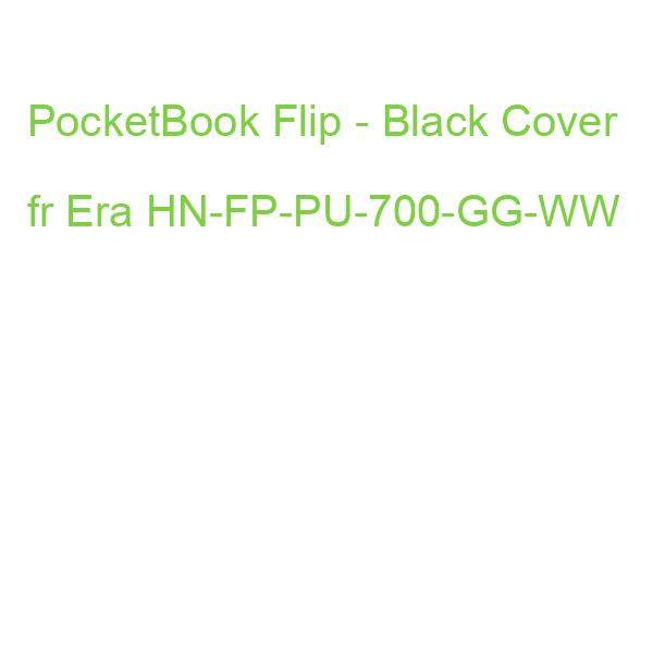 PocketBook Flip - Black Cover fr Era HN-FP-PU-700-GG-WW