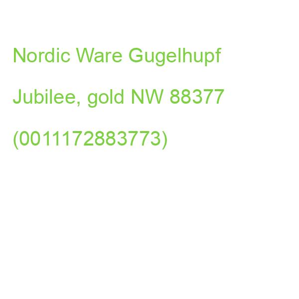 Nordic Ware Gugelhupf Jubilee, gold NW 88377 (0011172883773)