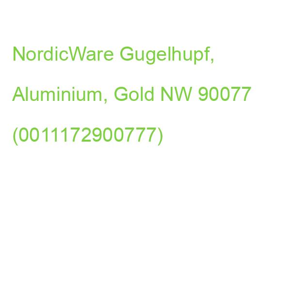 NordicWare Gugelhupf, Aluminium, Gold NW 90077 (0011172900777)
