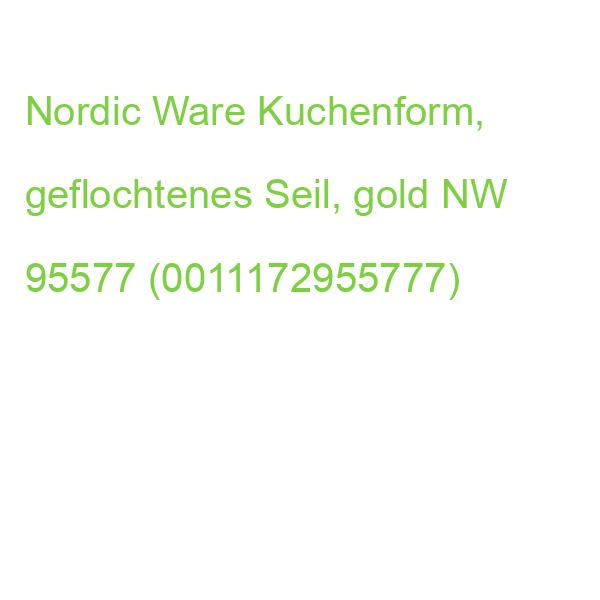 Nordic Ware Kuchenform, geflochtenes Seil, gold NW 95577 (0011172955777)