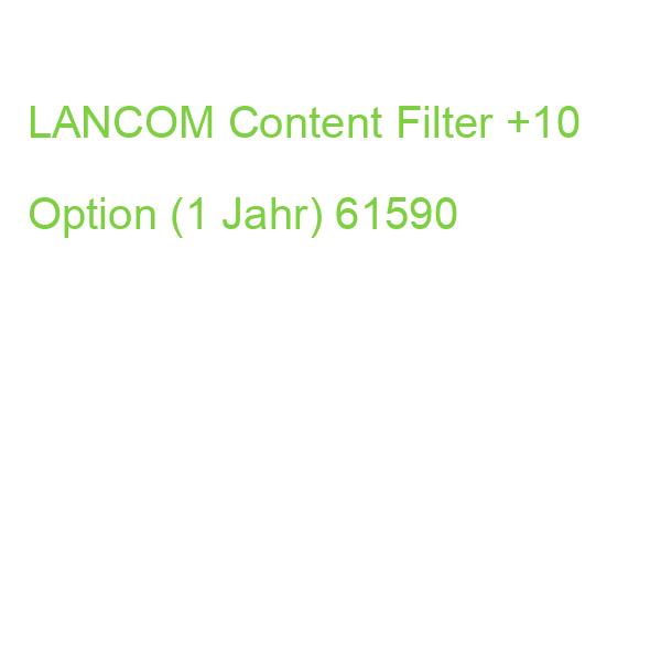 LANCOM Content Filter +10 Option (1 Jahr) 61590