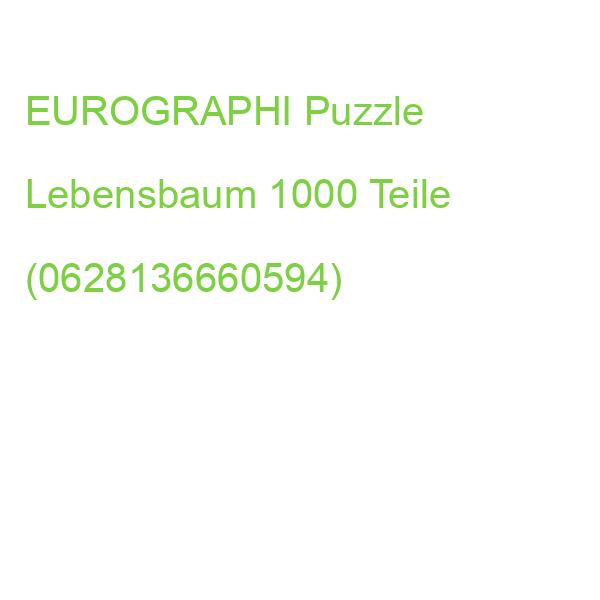 EUROGRAPHI Puzzle Lebensbaum 1000 Teile (0628136660594)