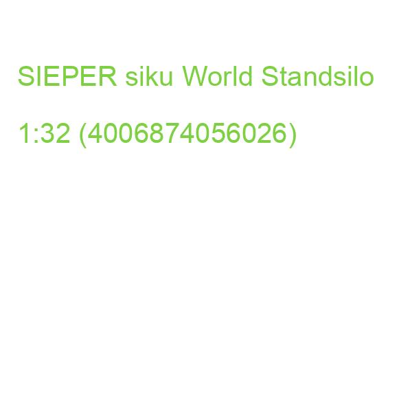 SIEPER siku World Standsilo 1:32 (4006874056026)