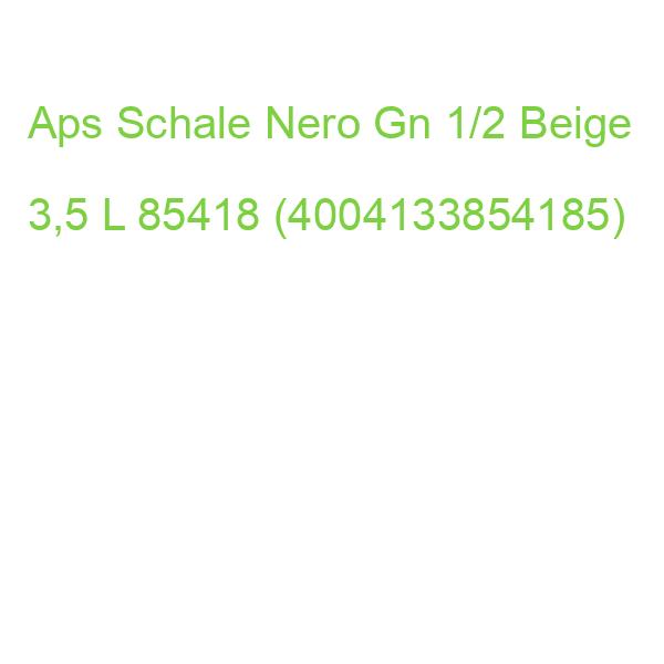 Aps Schale Nero Gn 1/2 Beige 3,5 L 85418 (4004133854185)