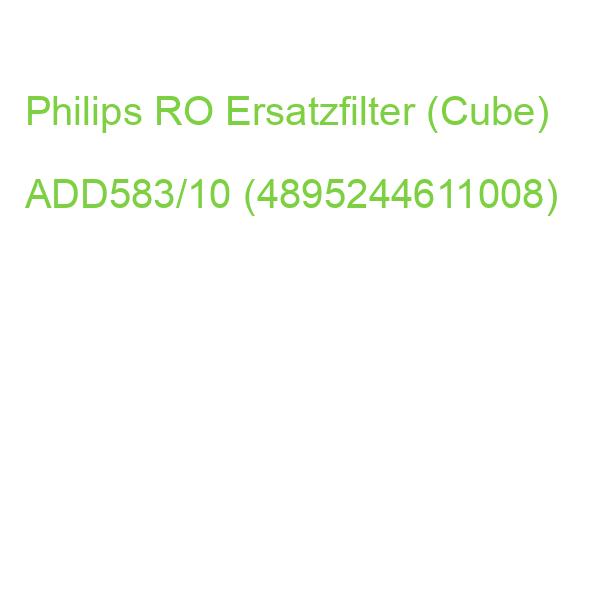Philips RO Ersatzfilter (Cube) ADD583/10 (4895244611008)