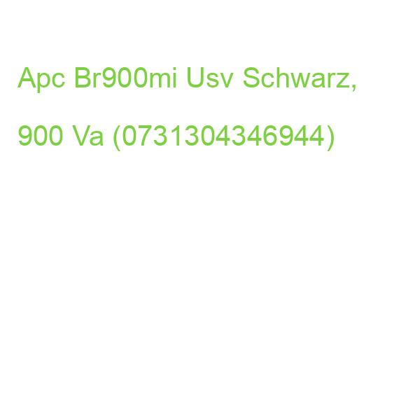 Apc Br900mi Usv Schwarz, 900 Va (0731304346944)