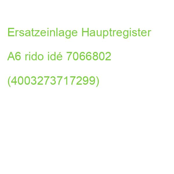 Timing 2 Einlage Hauptregister RIDO 7066802 (4003273717299)
