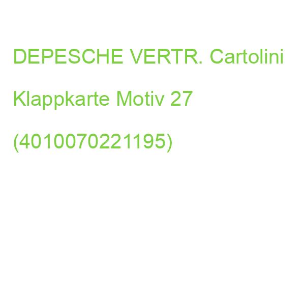 DEPESCHE Klappkarte Cartolini Motiv 27