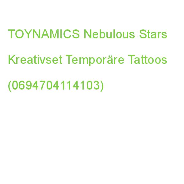 TOYNAMICS Nebulous Stars Kreativset Temporäre Tattoos (0694704114103)