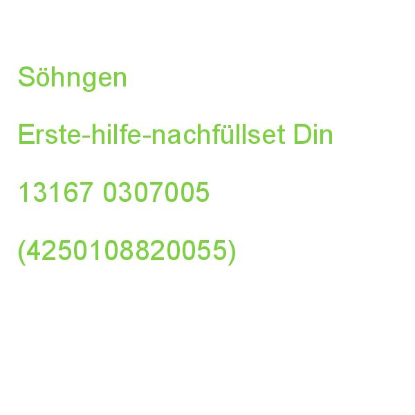 Söhngen Erste-hilfe-nachfüllset, 1 Set 0307005 (4250108820055)