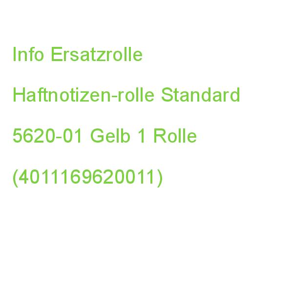 Info Ersatzrolle Haftnotizen-rolle 5620-01 Gelb, 1 Rolle (4011169620011)