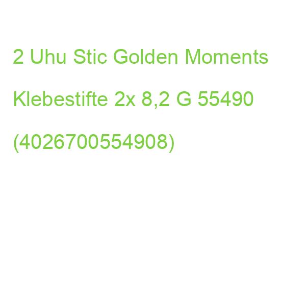 2 Uhu Stic Golden Moments Klebestifte 2x 8,2 G 55490 (4026700554908)