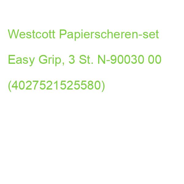 Westcott Papierscheren-set Easy Grip, 3 St. N-90030 00 (4027521525580)
