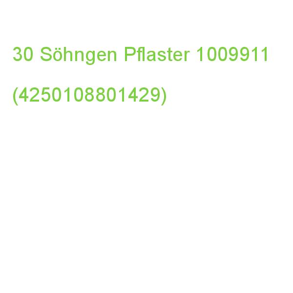 Söhngen Pflaster 1009911 Weiß 1,9 X 7,2 Cm, 30 St. (4250108801429)