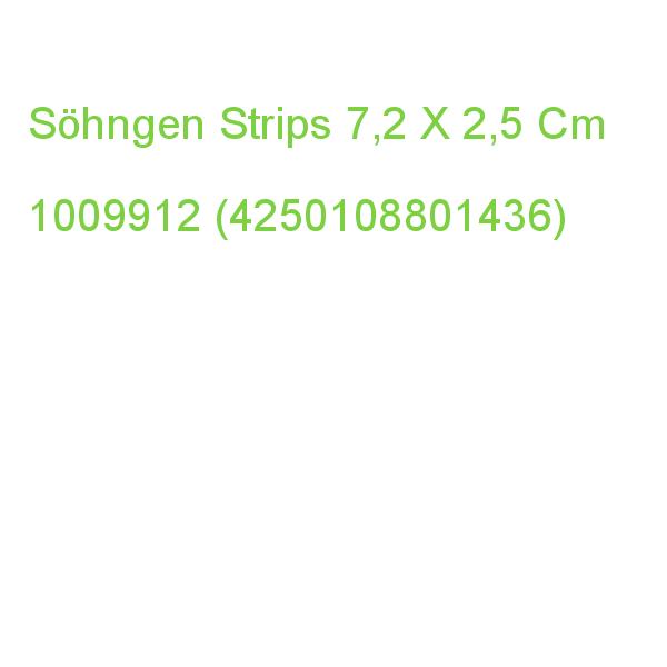 Söhngen Pflaster 1009912 Weiß 2,5 X 7,2 Cm, 30 St. (4250108801436)