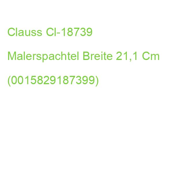 Clauss Cl-18739 Multifunktionsspachtel Breite 21,1 Cm (0015829187399)