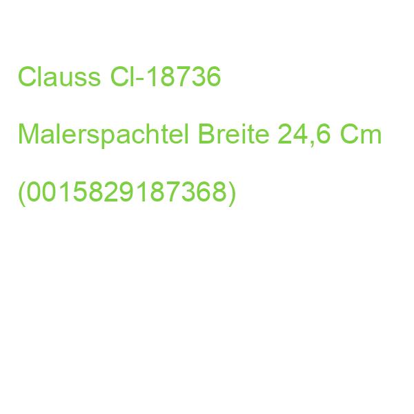 Clauss Cl-18736 Multifunktionsspachtel Breite 24,6 Cm (0015829187368)