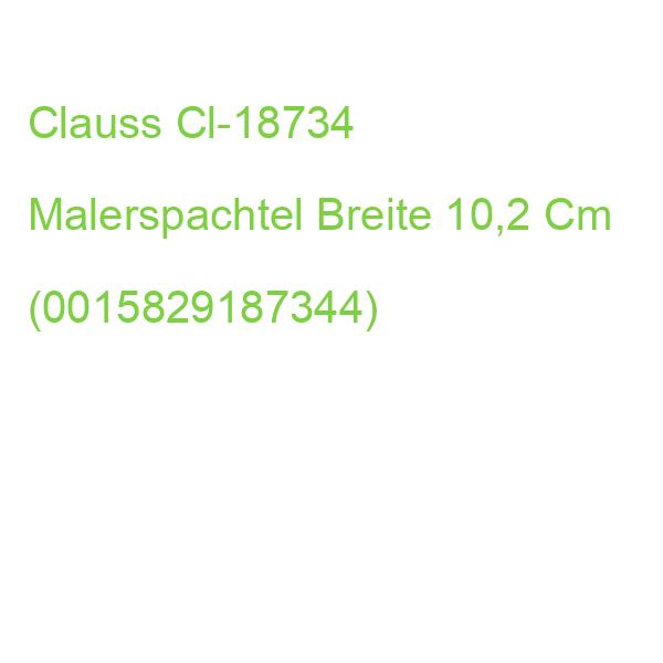 Clauss Cl-18734 Multifunktionsspachtel Breite 10,2 Cm (0015829187344)