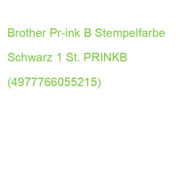 Brother Pr-ink B Stempelfarbe Schwarz 1 St. PRINKB (4977766055215)