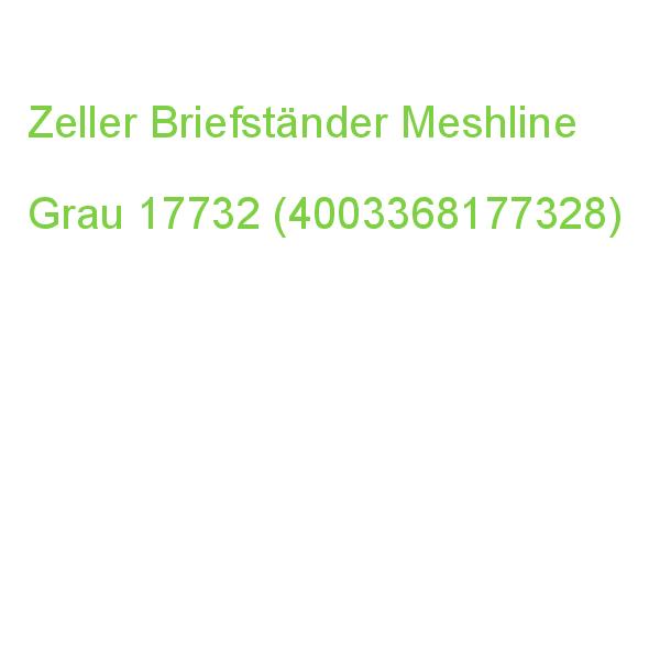 Zeller Briefständer Meshline Grau 17732 (4003368177328)