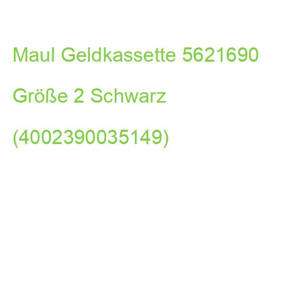 Maul Geldkassette 5621690 Größe 2 Schwarz (4002390035149)