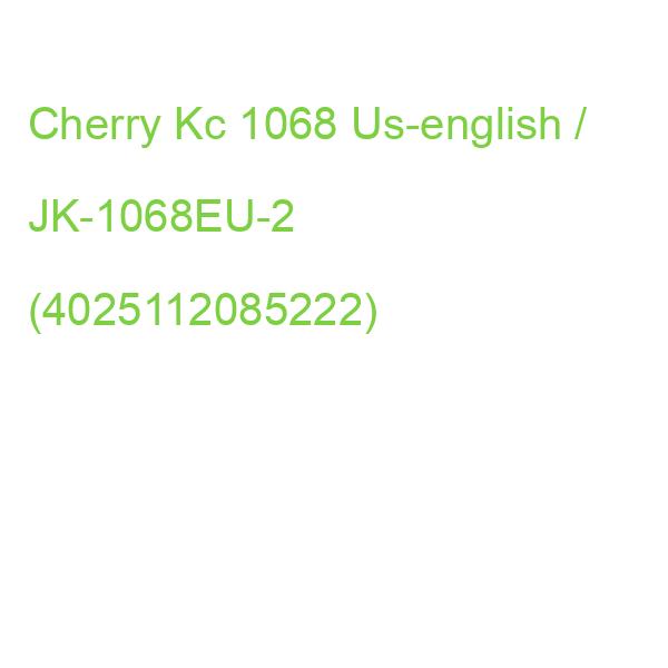 Cherry Kc 1068 Us-english / JK-1068EU-2 (4025112085222)