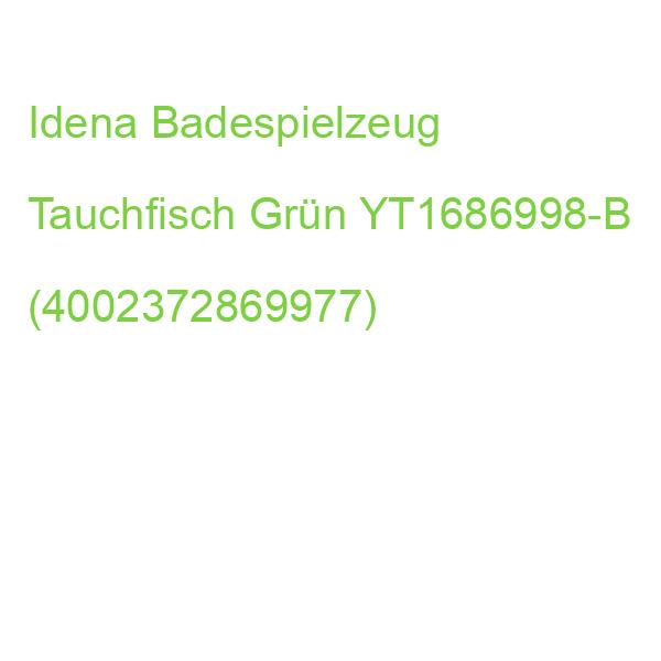 Idena Badespielzeug Tauchfisch Grün YT1686998-B (4002372869977)