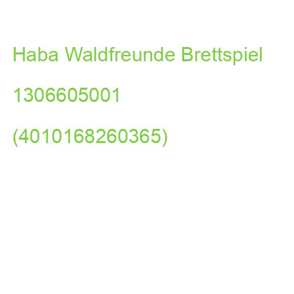 Haba Waldfreunde Brettspiel 1306605001 (4010168260365)