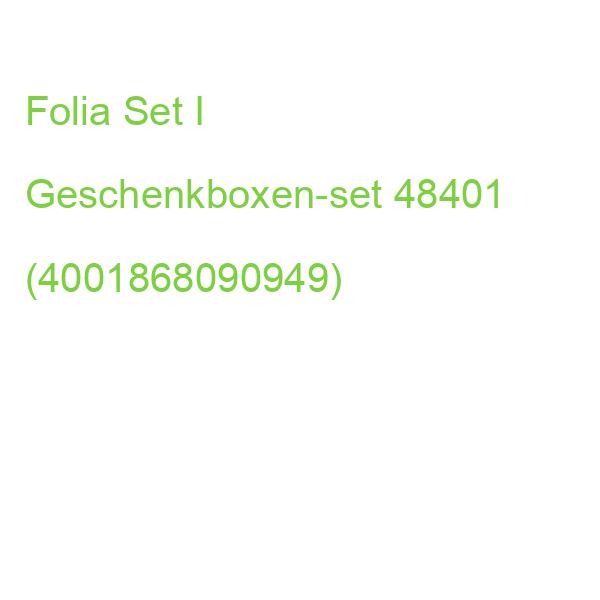 Folia Set I Geschenkboxen-set Bunt 48401 (4001868090949)