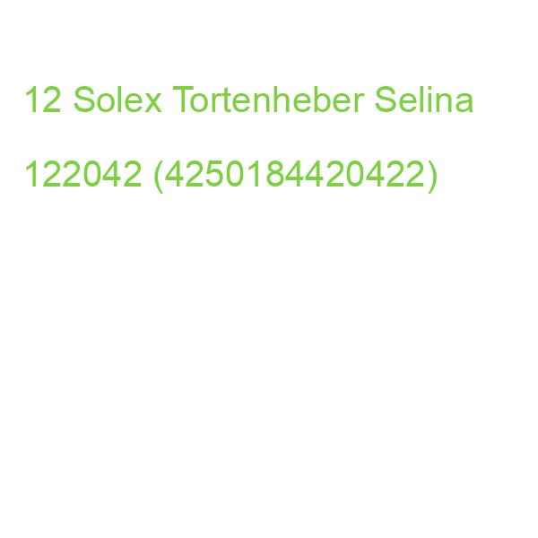 Solex Tortenheber Selina Silber, 12 St. 122042 (4250184420422)