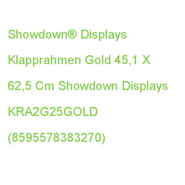 Showdown Displays Klapprahmen Gold 45,1 X 62,5 Cm, 1 St. KRA2G25GOLD (8595578383270)