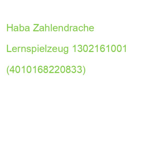 Haba Zahlendrache Lernspielzeug 1302161001 (4010168220833)