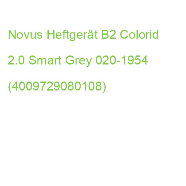 Novus Heftgerät B2 Colorid 2.0 Smart Grey 020-1954 (4009729080108)