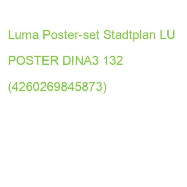 Luma Poster-set Stadtplan, Karton LU POSTER DINA3 132 (4260269845873)