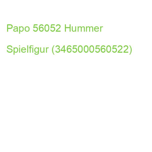 Papo 56052 Hummer Spielfigur (3465000560522)