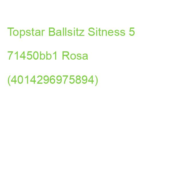 Topstar Ballsitz Sitness 5 71450bb1 Rosa (4014296975894)