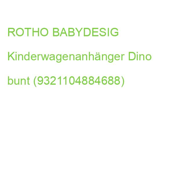 ROTHO Kinderwagenanhänger Dino mehrfarbig (9321104884688)