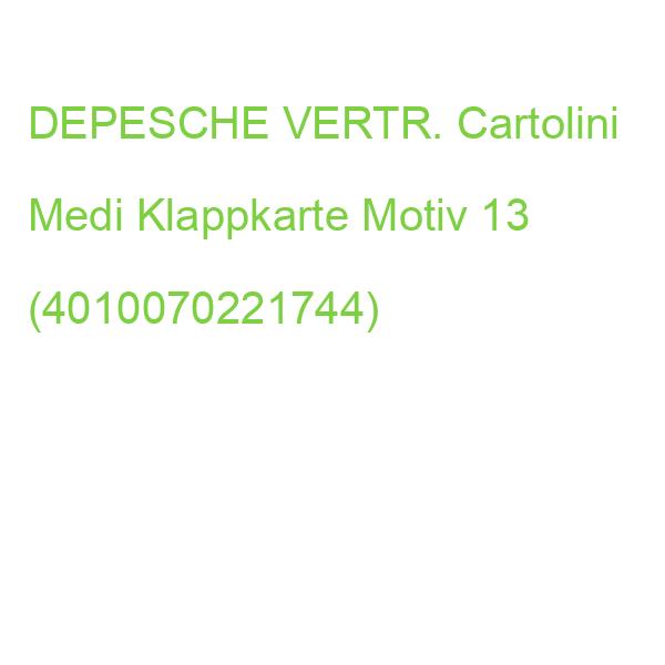 DEPESCHE Klappkarte Cartolini Medi Motiv 13