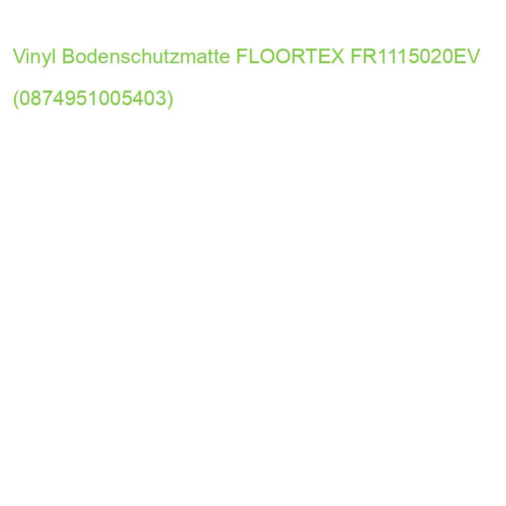Valuemat Bodenschutzmatte 120x150 cm 2,2 mm Teppichböden FLOORTEX FR1115020EV (0874951005403)